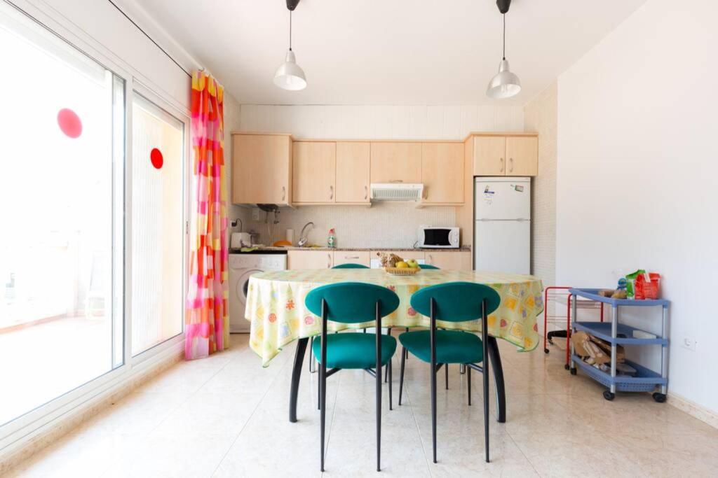 אלקנאר La Rapita - Apartamento De Dos Dormitorios Con Piscina Comunitaria מראה חיצוני תמונה