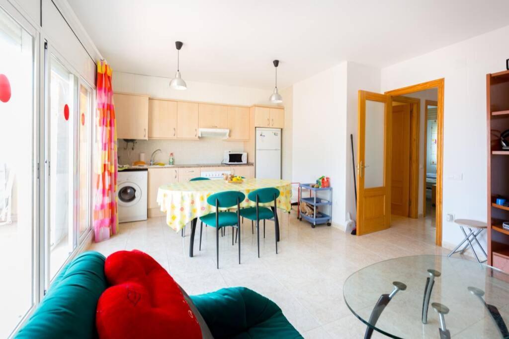 אלקנאר La Rapita - Apartamento De Dos Dormitorios Con Piscina Comunitaria מראה חיצוני תמונה